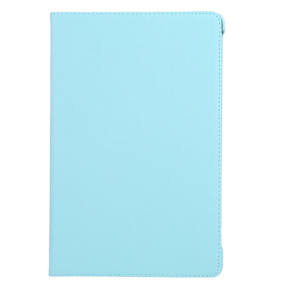 For iPad Air 13 2024 360 Degree Rotation Litchi Texture Leather Tablet Case with Holder(Sky Blue) - iPad Air 13 2024 Cases by PMC Jewellery | Online Shopping South Africa | PMC Jewellery | Buy Now Pay Later Mobicred