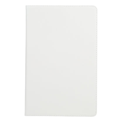 For iPad Air 11 2024 360 Degree Rotation Litchi Texture Leather Tablet Case with Holder(White) - iPad Air 11 2024 Cases by PMC Jewellery | Online Shopping South Africa | PMC Jewellery | Buy Now Pay Later Mobicred
