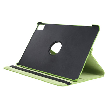 For iPad Air 11 2024 360 Degree Rotation Litchi Texture Leather Tablet Case with Holder(Green) - iPad Air 11 2024 Cases by PMC Jewellery | Online Shopping South Africa | PMC Jewellery | Buy Now Pay Later Mobicred