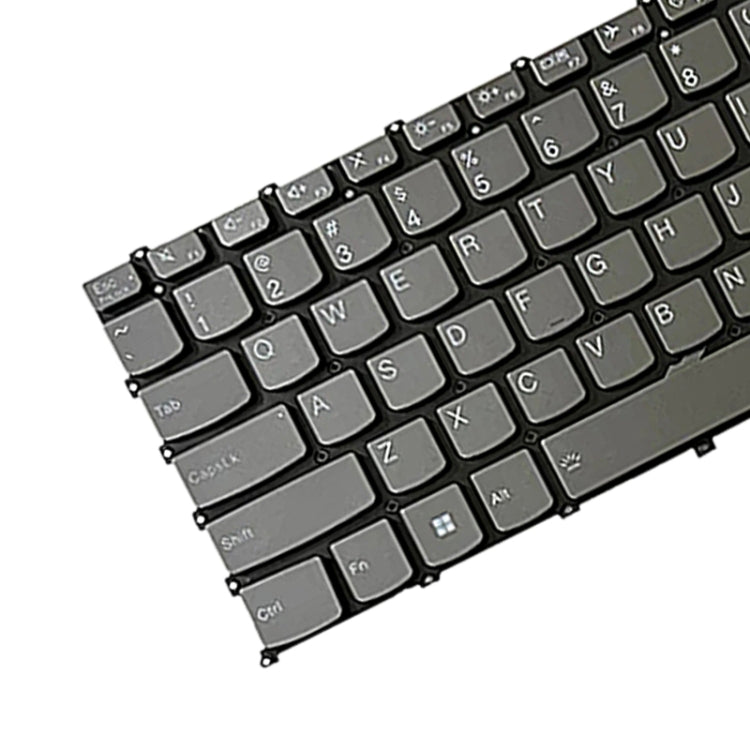 For Lenovo IdeaPad 5 / Yoga Slim 7 Pro US Version Laptop Backlight Keyboard, F10 Key with Phone Icon(Grey) - Lenovo Spare Parts by PMC Jewellery | Online Shopping South Africa | PMC Jewellery | Buy Now Pay Later Mobicred