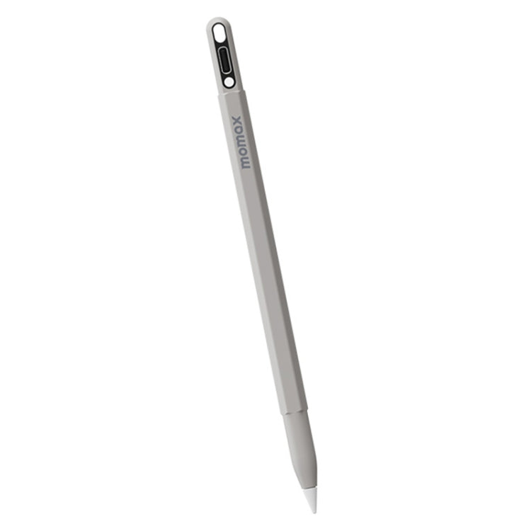 MOMAX TP10 Mag Link Pop Rainbow Touch Pen Capacitive Pen(Grey) - Stylus Pen by MOMAX | Online Shopping South Africa | PMC Jewellery | Buy Now Pay Later Mobicred