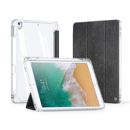 For iPad 7/8/9 10.2/Air 3/Pro 10.5 2017 DUX DUCIS Unid Series PU+TPU Smart Tablet Case(Black) - More iPad Cases by DUX DUCIS | Online Shopping South Africa | PMC Jewellery | Buy Now Pay Later Mobicred