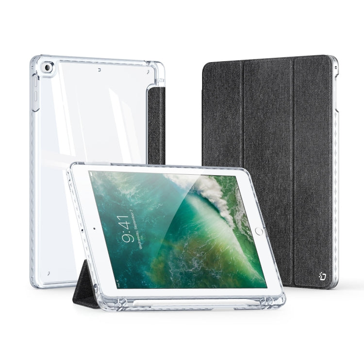 For iPad 9.7 2017 / 2018 / Air /Air2 DUX DUCIS Unid Series PU+TPU Smart Tablet Case(Black) - iPad 9.7 (2018) & (2017) Cases by DUX DUCIS | Online Shopping South Africa | PMC Jewellery | Buy Now Pay Later Mobicred