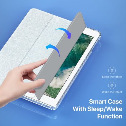 For iPad 9.7 2017 / 2018 / Air /Air2 DUX DUCIS Unid Series PU+TPU Smart Tablet Case(Blue) - iPad 9.7 (2018) & (2017) Cases by DUX DUCIS | Online Shopping South Africa | PMC Jewellery | Buy Now Pay Later Mobicred