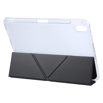 For iPad Pro 11 2024 GEBEI Deformation Leather Tablet Case(Black) - iPad Pro 11 2024 Cases by GEBEI | Online Shopping South Africa | PMC Jewellery | Buy Now Pay Later Mobicred