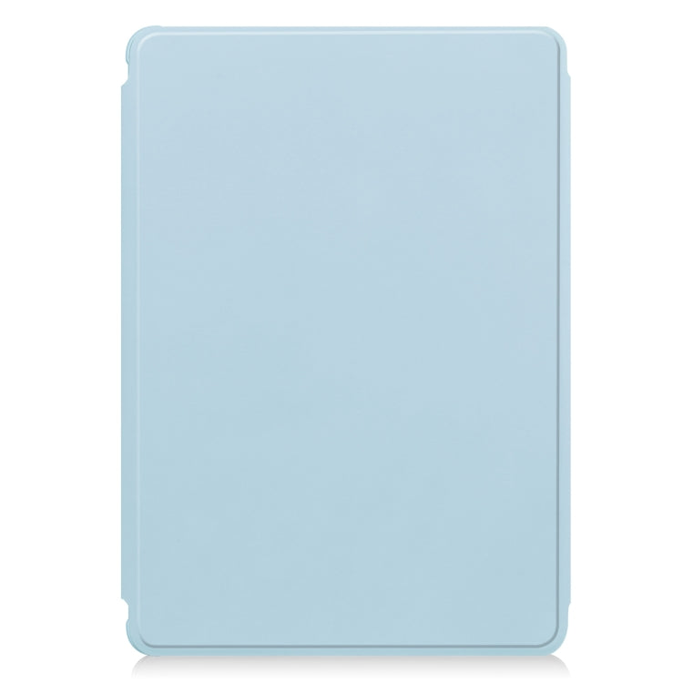 For iPad Pro 11 2024 Transparent Rotation Smart Leather Tablet Case with Keyboard(Sky Blue) - iPad Pro 11 2024 Cases by PMC Jewellery | Online Shopping South Africa | PMC Jewellery | Buy Now Pay Later Mobicred