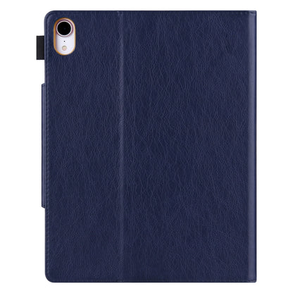 For iPad Pro 13 2024 Solid Color Metal Buckle Leather Smart Tablet Case(Royal Blue) - iPad Pro 13 2024 Cases by PMC Jewellery | Online Shopping South Africa | PMC Jewellery | Buy Now Pay Later Mobicred