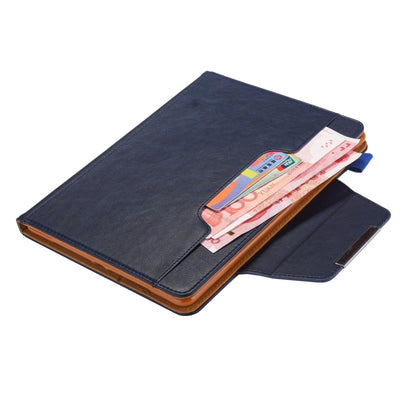 For iPad Pro 13 2024 Solid Color Metal Buckle Leather Smart Tablet Case(Royal Blue) - iPad Pro 13 2024 Cases by PMC Jewellery | Online Shopping South Africa | PMC Jewellery | Buy Now Pay Later Mobicred