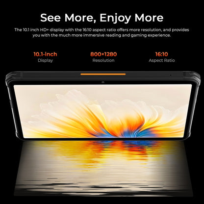 [HK Warehouse] HOTWAV Tab R7 Rugged Tablet, 6GB+256GB, 10.1 inch Android 13 Unisoc Tiger T606 Octa Core 4G Network, Global Version with Google Play(Black Orange) - Other by HOTWAV | Online Shopping South Africa | PMC Jewellery