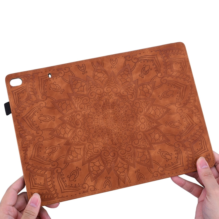 For iPad Pro 13 2024 Calf Texture Embossed Leather Tablet Case(Brown) - iPad Pro 13 2024 Cases by PMC Jewellery | Online Shopping South Africa | PMC Jewellery | Buy Now Pay Later Mobicred