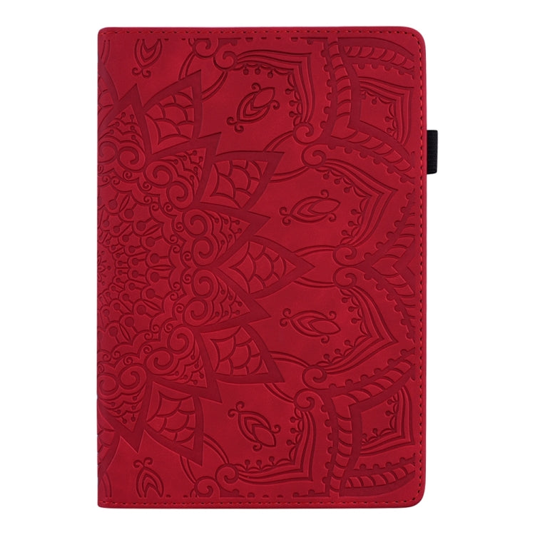 For iPad Pro 13 2024 Calf Texture Embossed Leather Tablet Case(Red) - iPad Pro 13 2024 Cases by PMC Jewellery | Online Shopping South Africa | PMC Jewellery | Buy Now Pay Later Mobicred