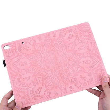 For iPad Pro 13 2024 Calf Texture Embossed Leather Tablet Case(Pink) - iPad Pro 13 2024 Cases by PMC Jewellery | Online Shopping South Africa | PMC Jewellery | Buy Now Pay Later Mobicred