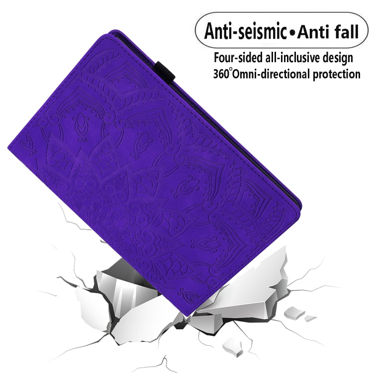 For iPad Pro 11 2024 Calf Texture Embossed Leather Tablet Case(Purple) - iPad Pro 11 2024 Cases by PMC Jewellery | Online Shopping South Africa | PMC Jewellery | Buy Now Pay Later Mobicred
