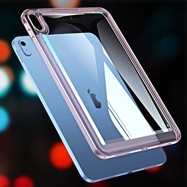 For iPad Air 11 2024 Transparent Acrylic Tablet Case(Pink) - iPad Air 11 2024 Cases by PMC Jewellery | Online Shopping South Africa | PMC Jewellery | Buy Now Pay Later Mobicred