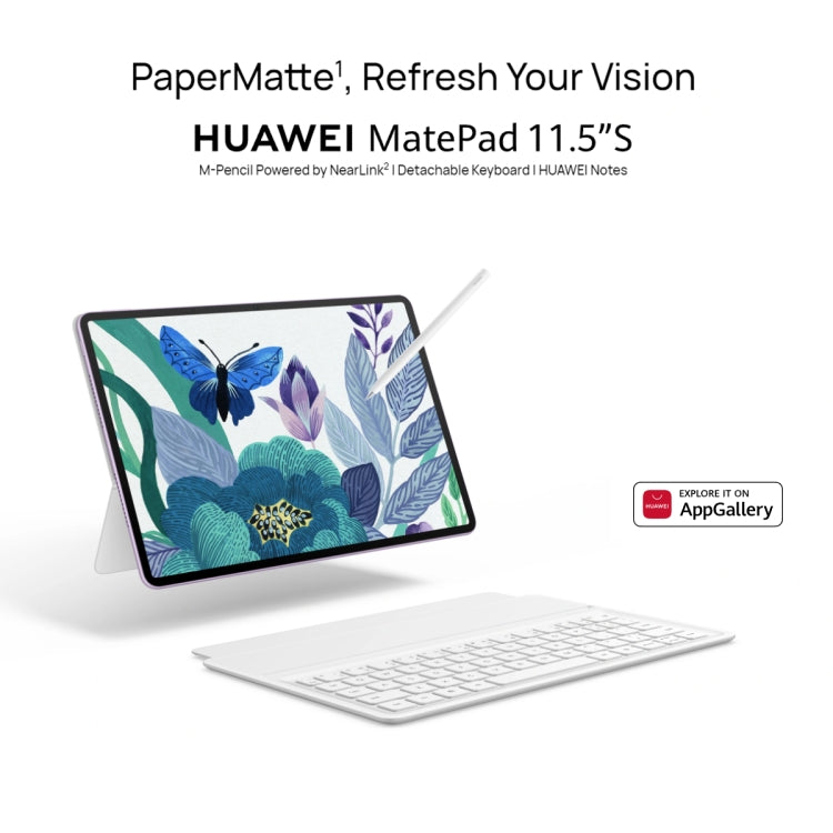 HUAWEI MatePad 11.5S PaperMatte Edition WIFI, 8GB+256GB, HarmonyOS 4.2 Hisilicon Kirin 9000WL, Not Support Google Play(Grey) - Huawei by Huawei | Online Shopping South Africa | PMC Jewellery