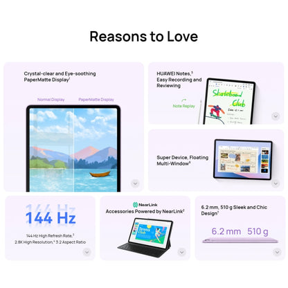 HUAWEI MatePad 11.5S PaperMatte Edition WIFI, 8GB+256GB, HarmonyOS 4.2 Hisilicon Kirin 9000WL, Not Support Google Play(Grey) - Huawei by Huawei | Online Shopping South Africa | PMC Jewellery