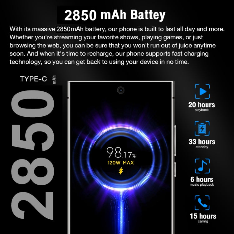 S24 Ultra / L26A, 3GB+64GB, 6.75 inch Screen, Android 8.1 MTK6753 Octa Core, Network: 4G, Dual SIM(Purple) -  by PMC Jewellery | Online Shopping South Africa | PMC Jewellery