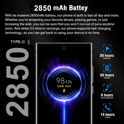 S24 Ultra / L26A, 3GB+64GB, 6.75 inch Screen, Android 8.1 MTK6753 Octa Core, Network: 4G, Dual SIM(Purple) -  by PMC Jewellery | Online Shopping South Africa | PMC Jewellery