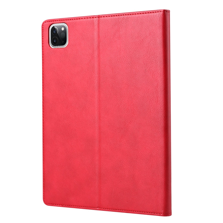 For iPad Pro 11 2024 Knead Skin Texture Horizontal Flip Leather Smart Tablet Case(Red) - iPad Pro 11 2024 Cases by PMC Jewellery | Online Shopping South Africa | PMC Jewellery | Buy Now Pay Later Mobicred