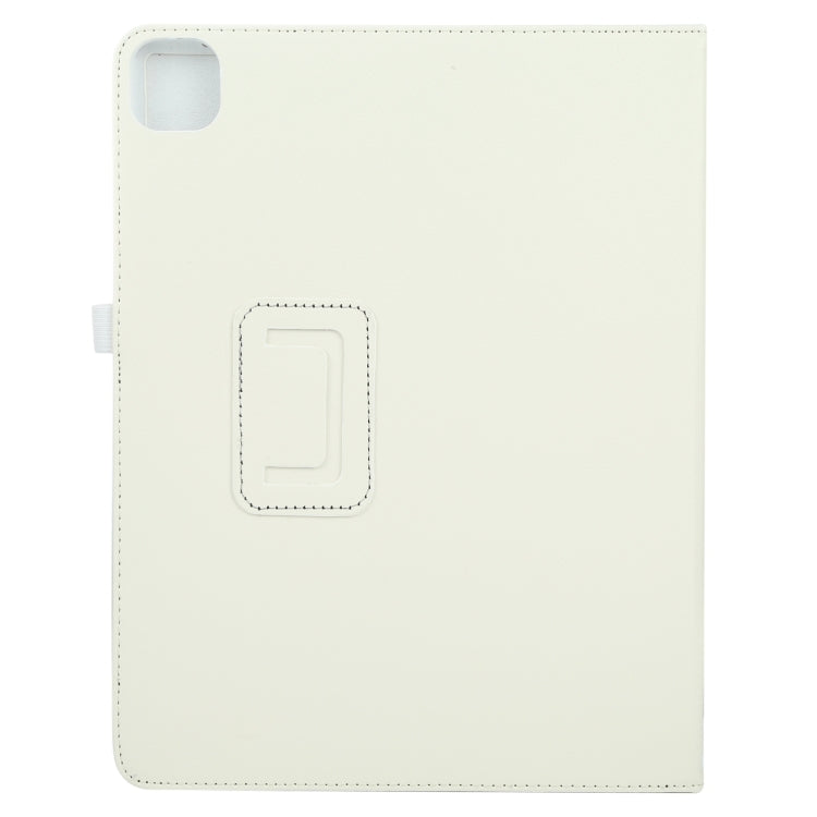 For iPad Pro 11 2024 Litchi Texture Solid Color Leather Tablet Case(White) - iPad Pro 11 2024 Cases by PMC Jewellery | Online Shopping South Africa | PMC Jewellery | Buy Now Pay Later Mobicred