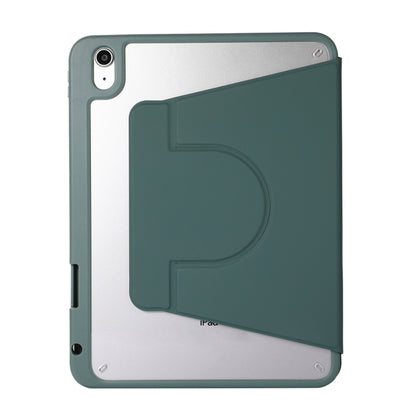 For iPad Pro 13 2024 2 in 1 Acrylic Split Rotating Leather Tablet Case(Pine Needle Green) - iPad Pro 13 2024 Cases by PMC Jewellery | Online Shopping South Africa | PMC Jewellery | Buy Now Pay Later Mobicred