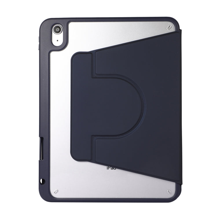 For iPad Pro 13 2024 2 in 1 Acrylic Split Rotating Leather Tablet Case(Dark Blue) - iPad Pro 13 2024 Cases by PMC Jewellery | Online Shopping South Africa | PMC Jewellery | Buy Now Pay Later Mobicred