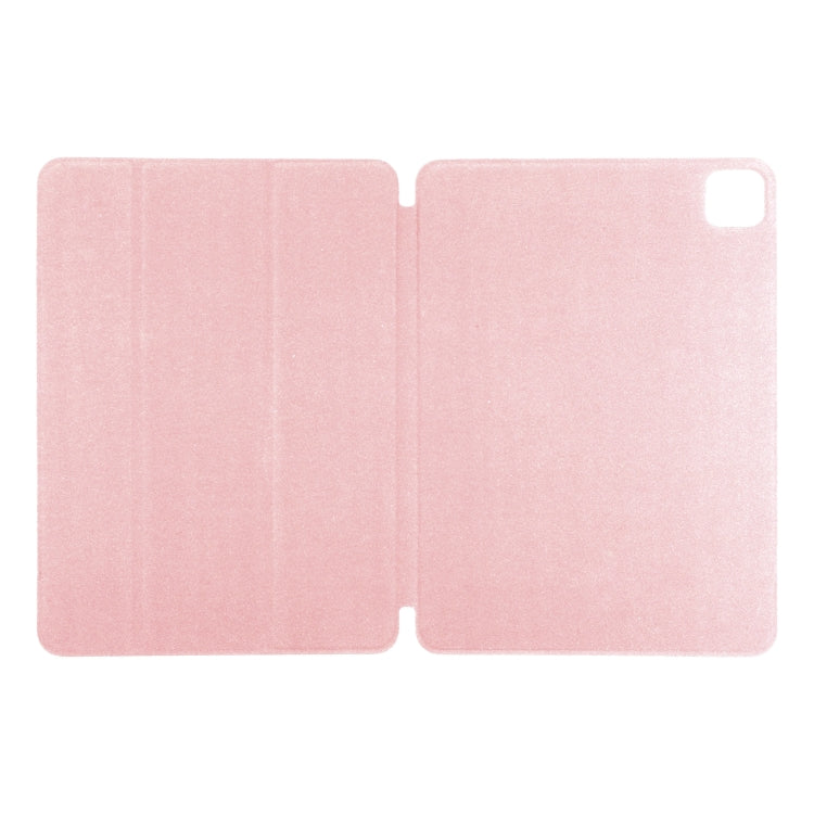 For iPad Pro 13 2024 Double-sided Clip Non-buckle Magnetic PU Smart Tablet Case(Rose Gold) - iPad Air 13 2024 Cases by PMC Jewellery | Online Shopping South Africa | PMC Jewellery | Buy Now Pay Later Mobicred