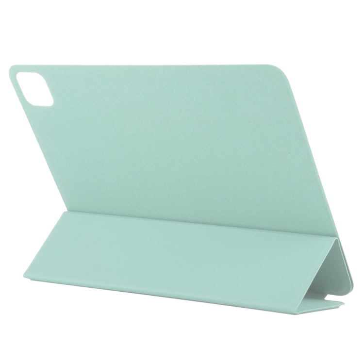 For iPad Pro 11 2024 Double-sided Clip Non-buckle Magnetic PU Smart Tablet Case(Light Green) - iPad Pro 11 2024 Cases by PMC Jewellery | Online Shopping South Africa | PMC Jewellery | Buy Now Pay Later Mobicred