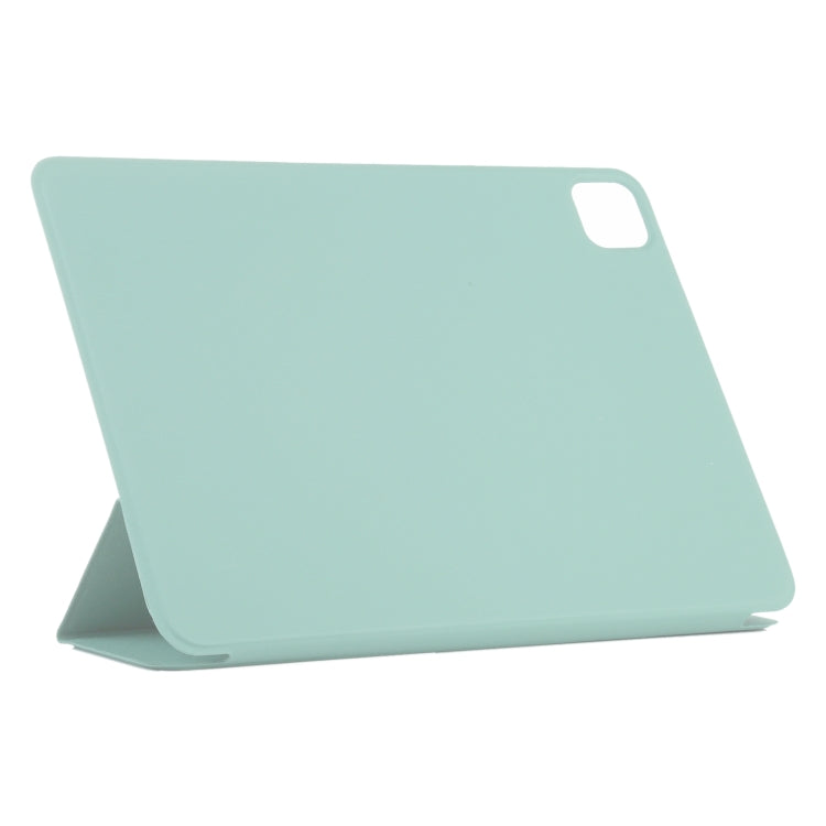 For iPad Pro 11 2024 Double-sided Clip Non-buckle Magnetic PU Smart Tablet Case(Light Green) - iPad Pro 11 2024 Cases by PMC Jewellery | Online Shopping South Africa | PMC Jewellery | Buy Now Pay Later Mobicred