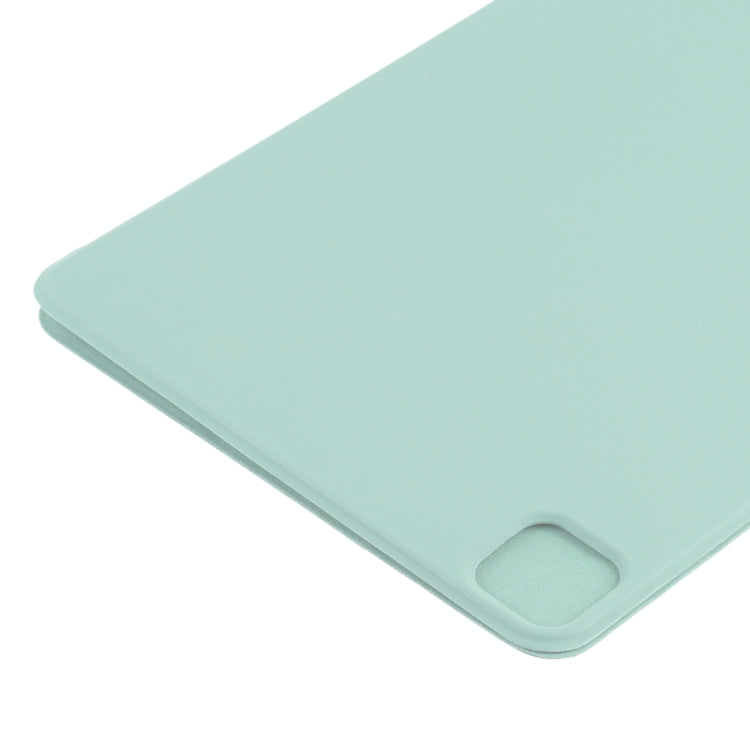 For iPad Pro 11 2024 Double-sided Clip Non-buckle Magnetic PU Smart Tablet Case(Light Green) - iPad Pro 11 2024 Cases by PMC Jewellery | Online Shopping South Africa | PMC Jewellery | Buy Now Pay Later Mobicred