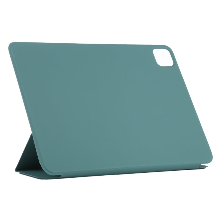 For iPad Pro 11 2024 Double-sided Clip Non-buckle Magnetic PU Smart Tablet Case(Green) - iPad Pro 11 2024 Cases by PMC Jewellery | Online Shopping South Africa | PMC Jewellery | Buy Now Pay Later Mobicred