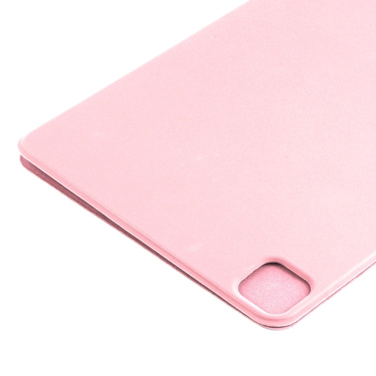 For iPad Pro 11 2024 Double-sided Clip Non-buckle Magnetic PU Smart Tablet Case(Rose Gold) - iPad Pro 11 2024 Cases by PMC Jewellery | Online Shopping South Africa | PMC Jewellery | Buy Now Pay Later Mobicred