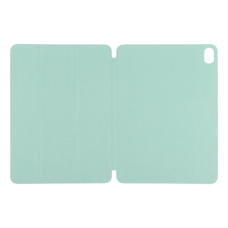 For iPad Air 11 2024 Double-sided Clip Non-buckle Magnetic PU Smart Tablet Case(Light Green) - iPad Air 11 2024 Cases by PMC Jewellery | Online Shopping South Africa | PMC Jewellery | Buy Now Pay Later Mobicred