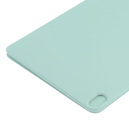 For iPad Air 11 2024 Double-sided Clip Non-buckle Magnetic PU Smart Tablet Case(Light Green) - iPad Air 11 2024 Cases by PMC Jewellery | Online Shopping South Africa | PMC Jewellery | Buy Now Pay Later Mobicred