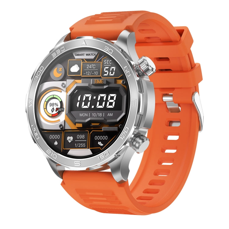 DK67 1.53 inch IP67 BT 5.0 Fitness Sport Smart Watch, Support Bluetooth Call / Sleep / Blood Oxygen / Heart Rate / Blood Pressure Health Monitor(Orange) - Smart Watches by PMC Jewellery | Online Shopping South Africa | PMC Jewellery | Buy Now Pay Later Mobicred