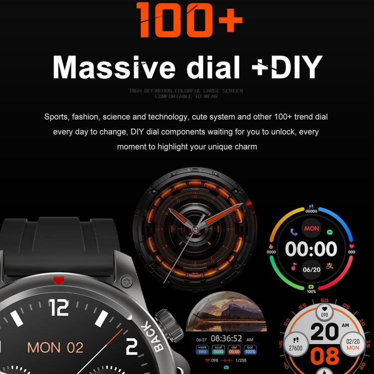 DK68 1.53 inch IP67 BT 5.0 Fitness Sport Smart Watch, Support LED Flashlight / Bluetooth Call / Sleep / Blood Oxygen / Heart Rate / Blood Pressure Health Monitor(Silver) - Smart Watches by PMC Jewellery | Online Shopping South Africa | PMC Jewellery | Buy Now Pay Later Mobicred