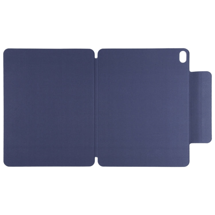 For iPad Air 11 2024 Double-sided Clip Fixed Buckle Magnetic PU Leather Smart Tablet Case(Dark Blue) - iPad Air 11 2024 Cases by PMC Jewellery | Online Shopping South Africa | PMC Jewellery | Buy Now Pay Later Mobicred