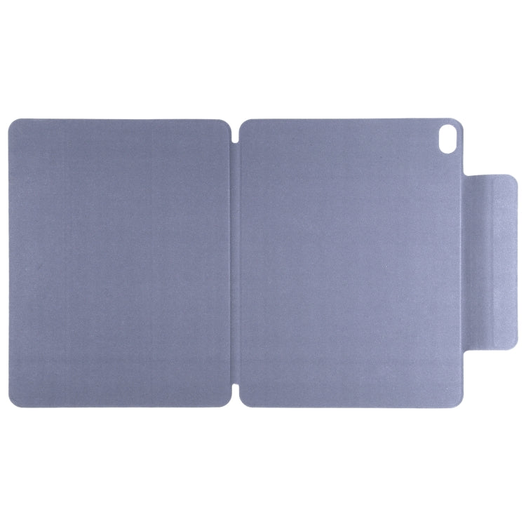 For iPad Air 11 2024 Double-sided Clip Fixed Buckle Magnetic PU Leather Smart Tablet Case(Purple) - iPad Air 11 2024 Cases by PMC Jewellery | Online Shopping South Africa | PMC Jewellery | Buy Now Pay Later Mobicred