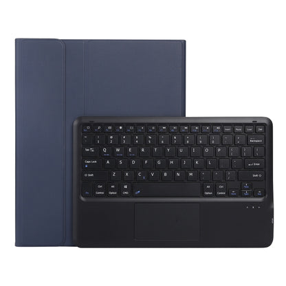 For iPad Pro 13 2024 A14B-A Detachable Ultra-Thin Bluetooth Touch Keyboard Leather Tablet Case with Pen Slot(Dark Blue) - For iPad Pro by PMC Jewellery | Online Shopping South Africa | PMC Jewellery | Buy Now Pay Later Mobicred