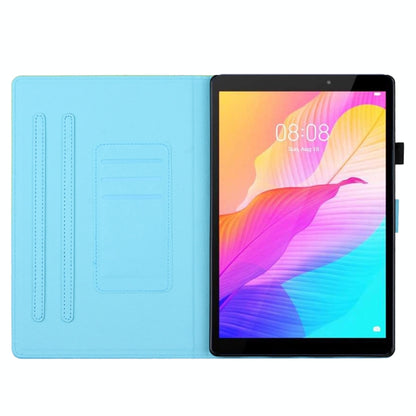 For iPad Pro 11 2024 Stitching Gradient Smart Leather Tablet Case(Purple Blue) - iPad Pro 11 2024 Cases by PMC Jewellery | Online Shopping South Africa | PMC Jewellery | Buy Now Pay Later Mobicred