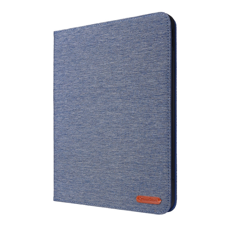 For iPad Air 13 2024 Fabric Leather Tablet Case(Blue) - iPad Air 13 2024 Cases by PMC Jewellery | Online Shopping South Africa | PMC Jewellery | Buy Now Pay Later Mobicred