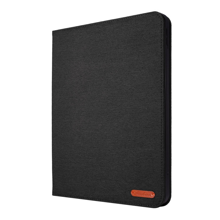 For iPad Pro 13 2024 Fabric Leather Tablet Case(Black) - iPad Pro 13 2024 Cases by PMC Jewellery | Online Shopping South Africa | PMC Jewellery | Buy Now Pay Later Mobicred