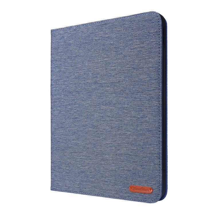 For iPad Pro 11 2024 Fabric Leather Tablet Case(Blue) - iPad Pro 11 2024 Cases by PMC Jewellery | Online Shopping South Africa | PMC Jewellery | Buy Now Pay Later Mobicred