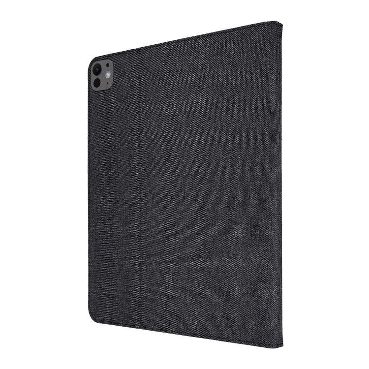 For iPad Pro 11 2024 Fabric Leather Tablet Case(Black) - iPad Pro 11 2024 Cases by PMC Jewellery | Online Shopping South Africa | PMC Jewellery | Buy Now Pay Later Mobicred