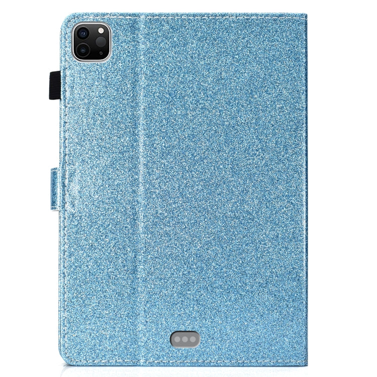 For iPad Pro 11 2024 Glitter Smart Leather Tablet Case(Blue) - iPad Pro 11 2024 Cases by PMC Jewellery | Online Shopping South Africa | PMC Jewellery | Buy Now Pay Later Mobicred