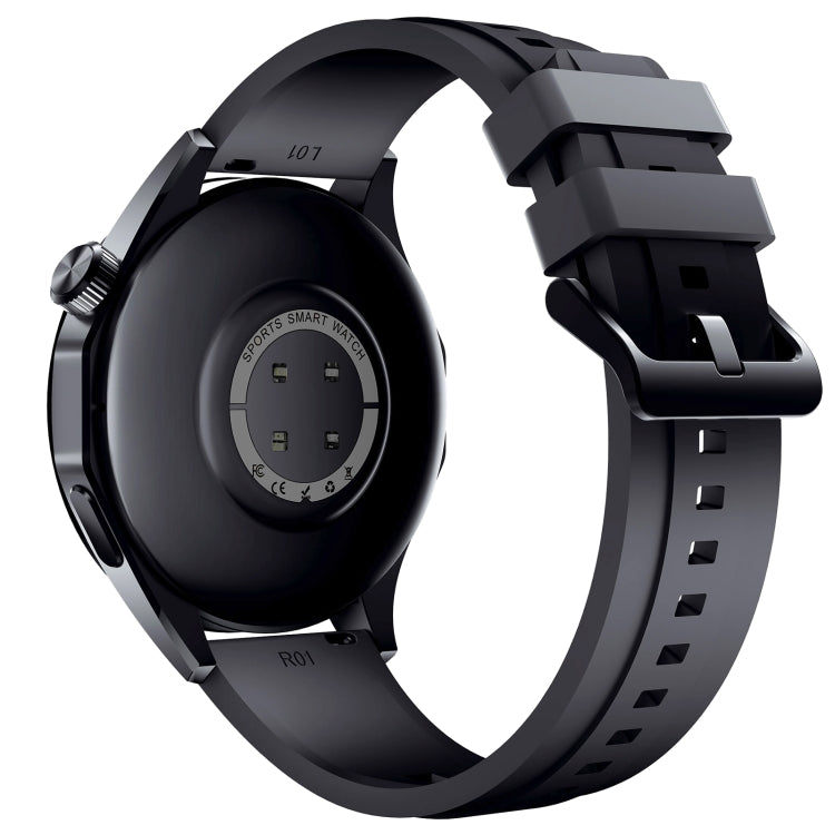 WS-26 1.52 inch IP67 Sport Smart Watch Support Bluetooth Call / Sleep / Blood Oxygen / Heart Rate / Blood Pressure Health Monitor, Silicone Strap(Black) - Smart Watches by PMC Jewellery | Online Shopping South Africa | PMC Jewellery | Buy Now Pay Later Mobicred