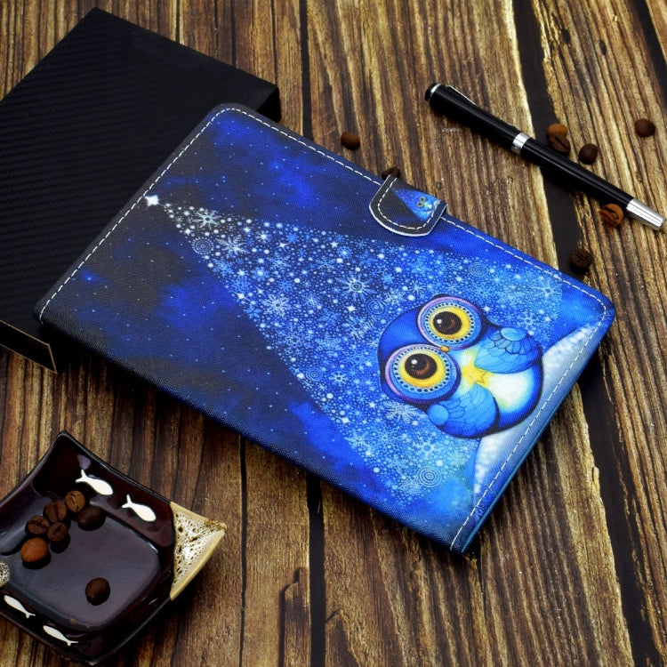 For iPad Pro 11 2024 Painted Stitching Smart Leather Tablet Case(Night Sky Owl) - iPad Pro 11 2024 Cases by PMC Jewellery | Online Shopping South Africa | PMC Jewellery | Buy Now Pay Later Mobicred