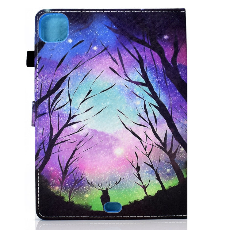 For iPad Pro 11 2024 Painted Stitching Smart Leather Tablet Case(Starry Deer) - iPad Pro 11 2024 Cases by PMC Jewellery | Online Shopping South Africa | PMC Jewellery | Buy Now Pay Later Mobicred