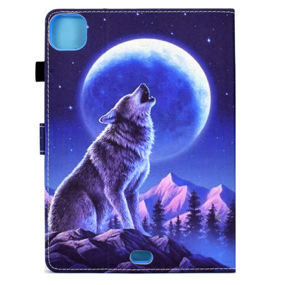 For iPad Pro 11 2024 Painted Stitching Smart Leather Tablet Case(Night Wolf) - iPad Pro 11 2024 Cases by PMC Jewellery | Online Shopping South Africa | PMC Jewellery | Buy Now Pay Later Mobicred