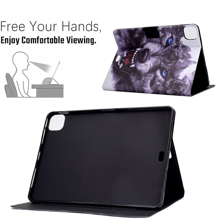 For iPad Pro 11 2024 Colored Drawing Smart Leather Tablet Case(German Shepherd Dog) - iPad Pro 11 2024 Cases by PMC Jewellery | Online Shopping South Africa | PMC Jewellery | Buy Now Pay Later Mobicred